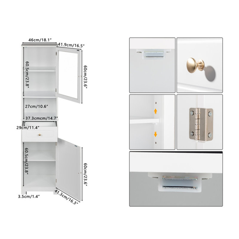 Kivalina 70.9'' Kitchen Pantry