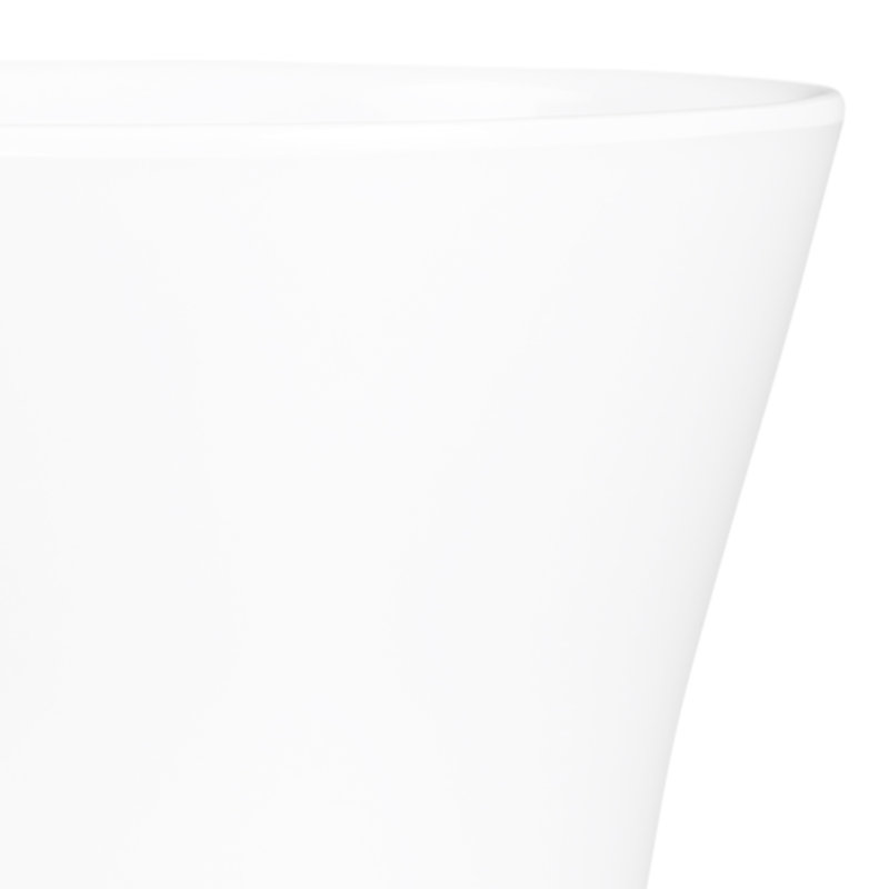 Plastic Round Utensil Crock, 3.37" H x 4.62" W x 4.62" D