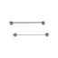 2 Piece Glass Floating Shelf-9190254