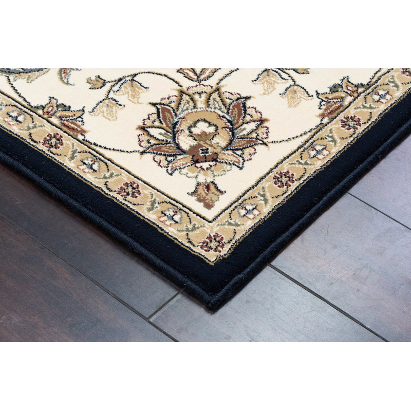 Ancient Garden Floral Indoor Rug, Rectangle 3'11" x 5'7"
