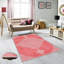 Tapis rouge Bourrie en polyester tissé à la machine-1510689264