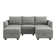 Manusite Modular Reversible Sectional Sofa Upholstered Sofa Couch with Chaise