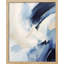 "Illustration abstraite dynamique en bleu et blanc" sur papier-98266527-98266524