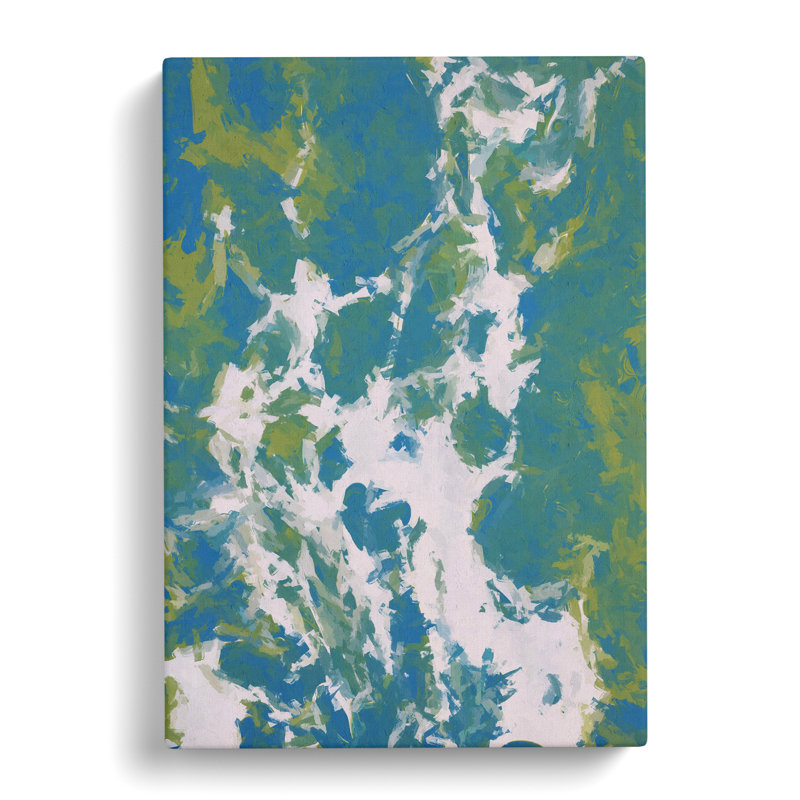 Chasing Eternity Abstract - Wall Art, Wrapped Canvas, 76cm H x 50cm W x 3cm D