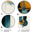 Oeuvre abstraite de forme vernale I-88539422-88539423