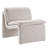 Lume Boucle Upholstered Armless Accent Chair-106273818