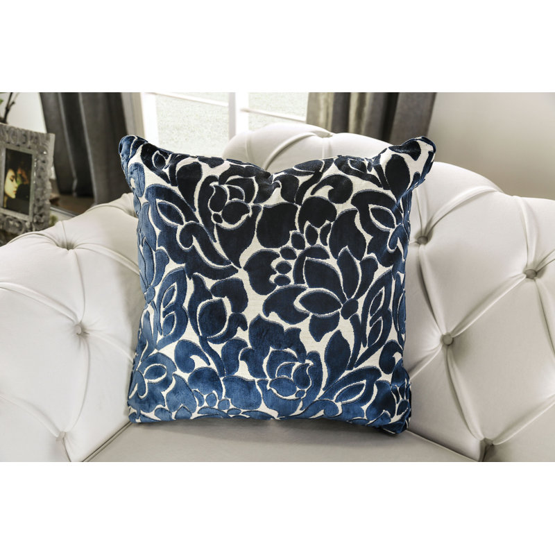 Beiler Upholstered 91'' Sofa, White 100% Polyester