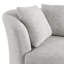 Thamm Upholstered Swivel Chair with Throw Pillows