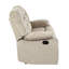 Fauteuil en mousse avec support beige - 76,17 lb en microfibre lourde