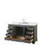 Ensemble de meuble-lavabo simple 60 "avec miroir Deborah-80209533-23113262