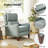 Neliyah 28.75" Wide Genuine Leather Manual Recliner(Set of 2)-105356758