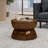METAL HAMMERED COFFEE TABLE