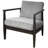 Evan 30.5" W Polyester Armchair