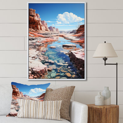 Paysage de Kawaii très sur toile