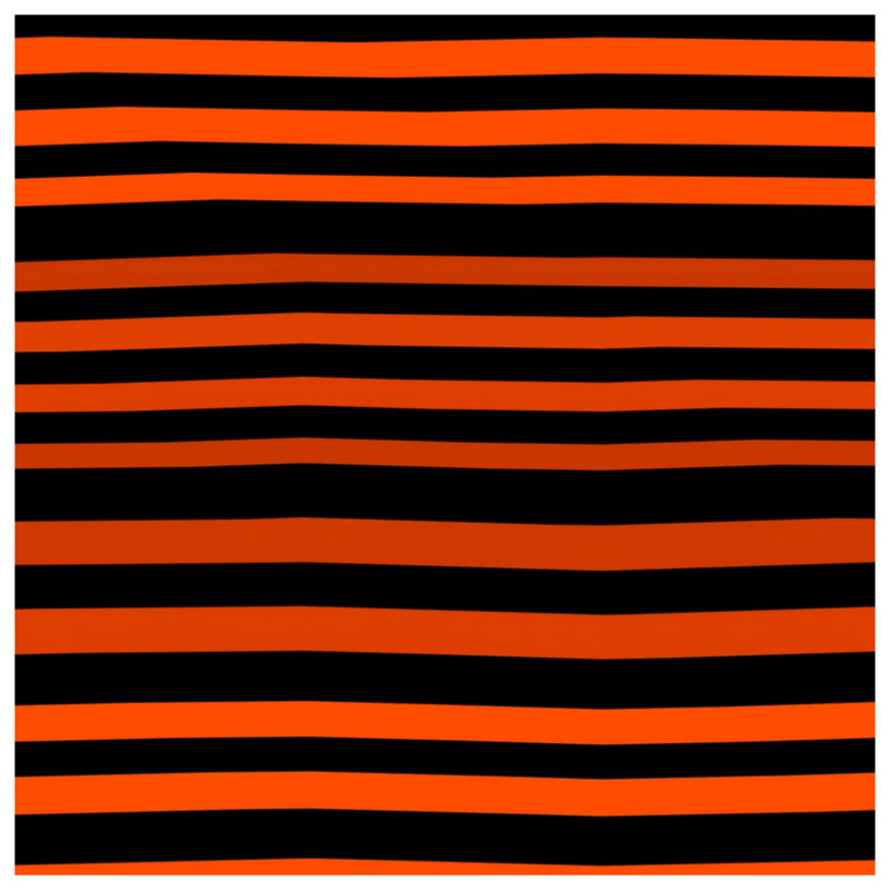 Black Orange Stripes Canvas  Gallery Wrap - Pattern Wall Decor in Many Sizes, 20 x 30 inches