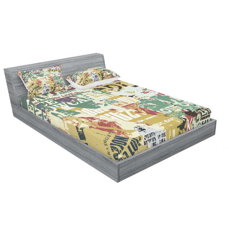 Microfiber Sheet Set, Full Sheet Set with 2 Pillowcases