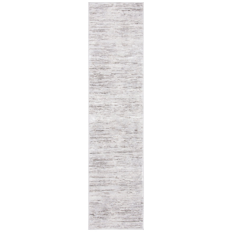 Tapis abstrait Korte Performance, Tapis de couloir 2 pi 2 po x 9 pi