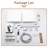 Dual Shower Head Thermostatic Rainfall Shower System with Rough in-Valve and Shower Body Spray-91264278