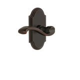 Grandeur Arc Plate Privacy with Portofino Lever