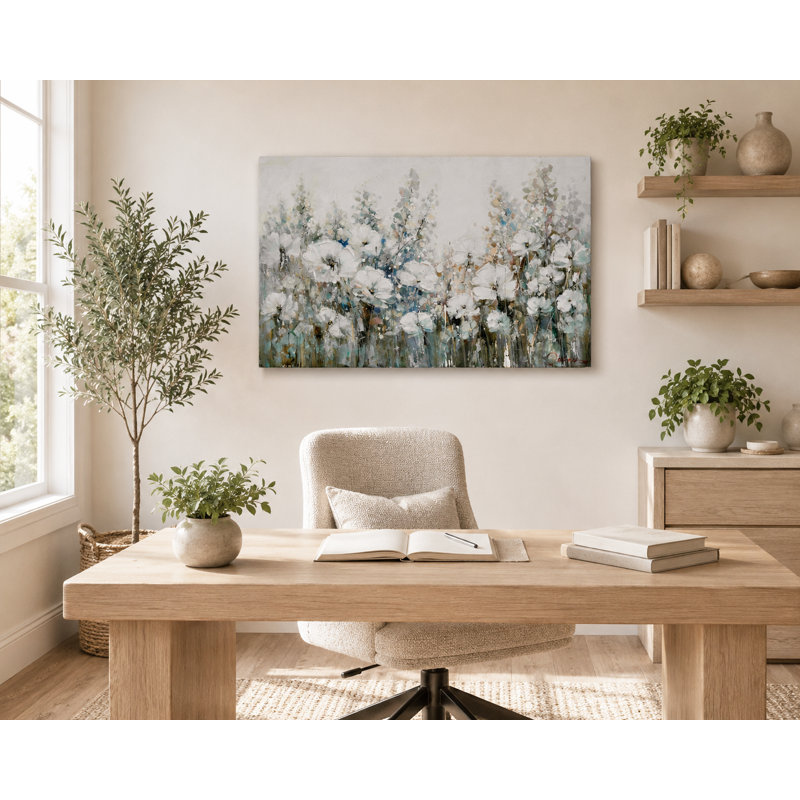 Peinture sur toile tendue, 30" H x 40" W x 1.5" D