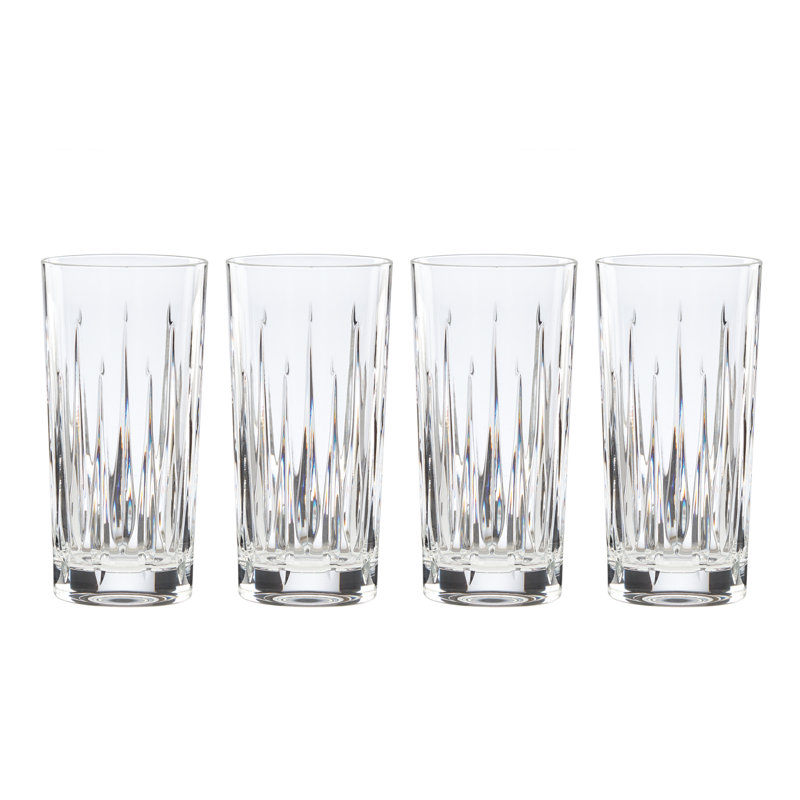 Reed And Barton Soho Crystal Highball Glasses, Set Of 4