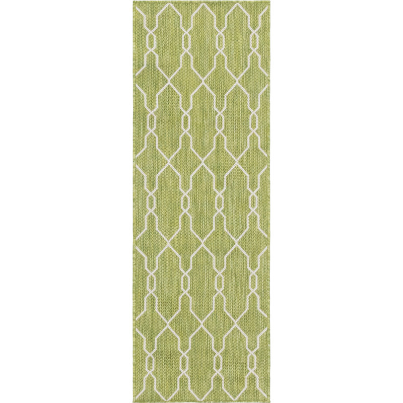Vidette Geometric Indoor / Outdoor Rug, Runner 2' x 6'