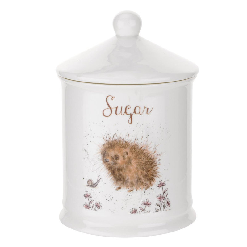 Royal Worcester rw-Wrendale Designs Sugar Canister Prickly Encount