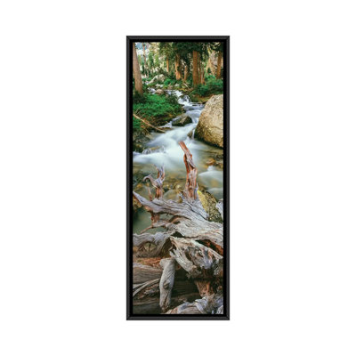 «Meltwater», Glacier Gulch, parc national de Grand Teton, Wyoming, États-Unis, reproduction de photo sur toile tendue