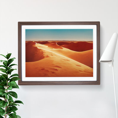 Placid Desert - Single Picture Frame Print