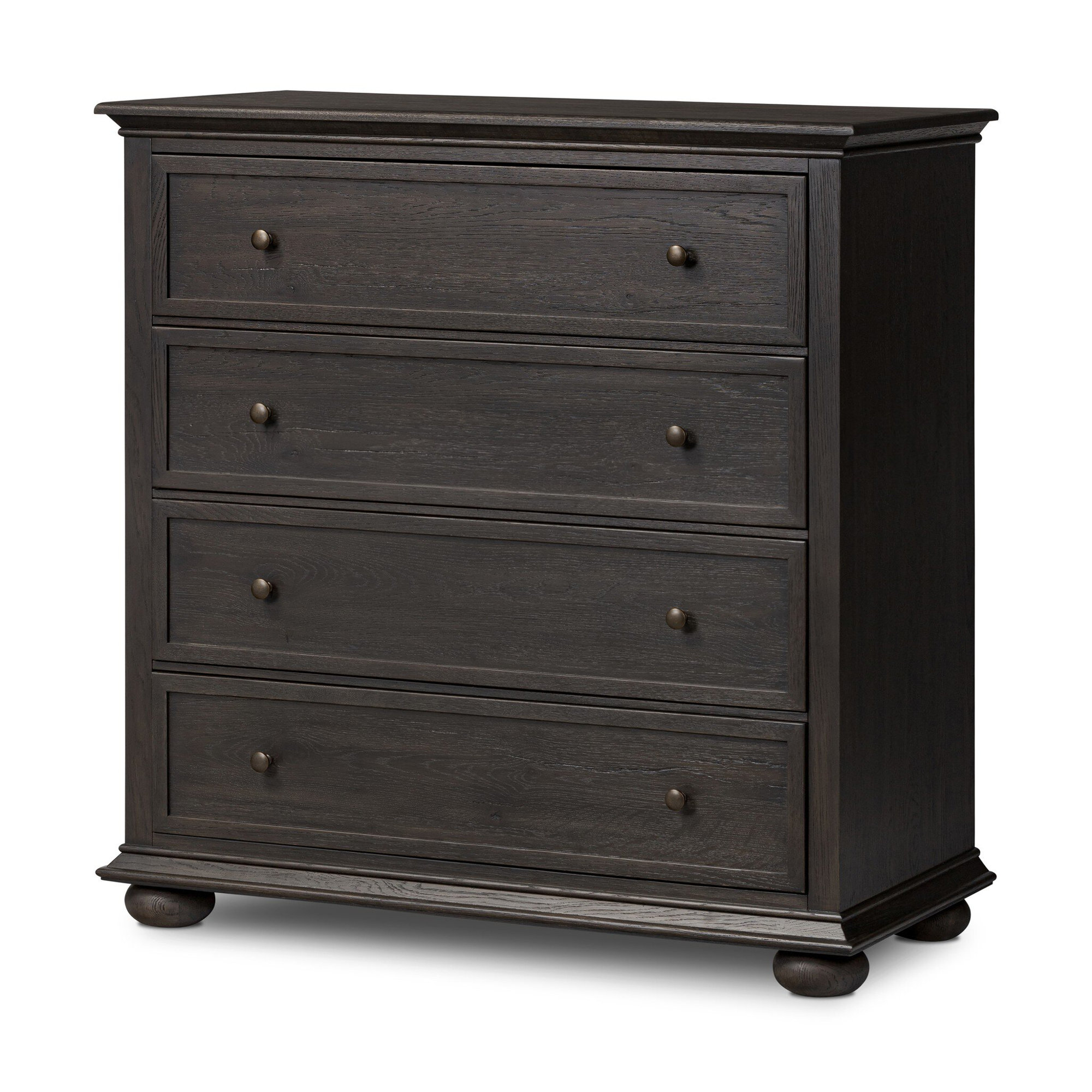 Geoffrey Tall Dresser, Smoked Black