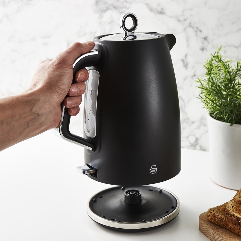 Swan Serenity 1.7L Electric Tea Kettle & 4 Slice Toaster