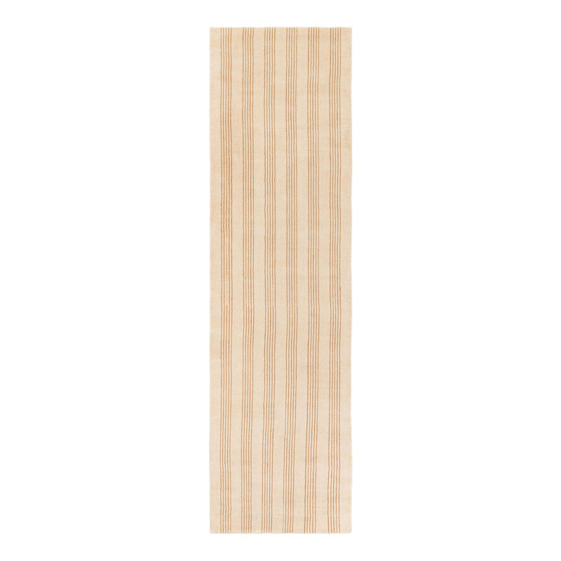 Tapis en laine naturelle Jill Zarin Winchester, Tapis de couloir 3 pi 3 po x 12 pi