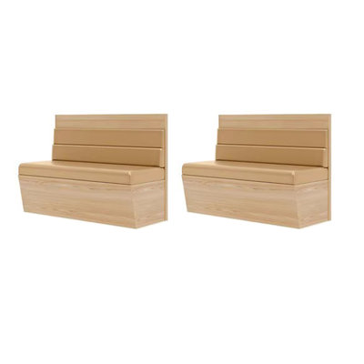Bancs de restaurant nordiques modernes et simples