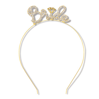 Bandeau strass mariée - paquet de 12