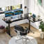 Bureau pour travailler debout en L 63 po-115626513-88629368