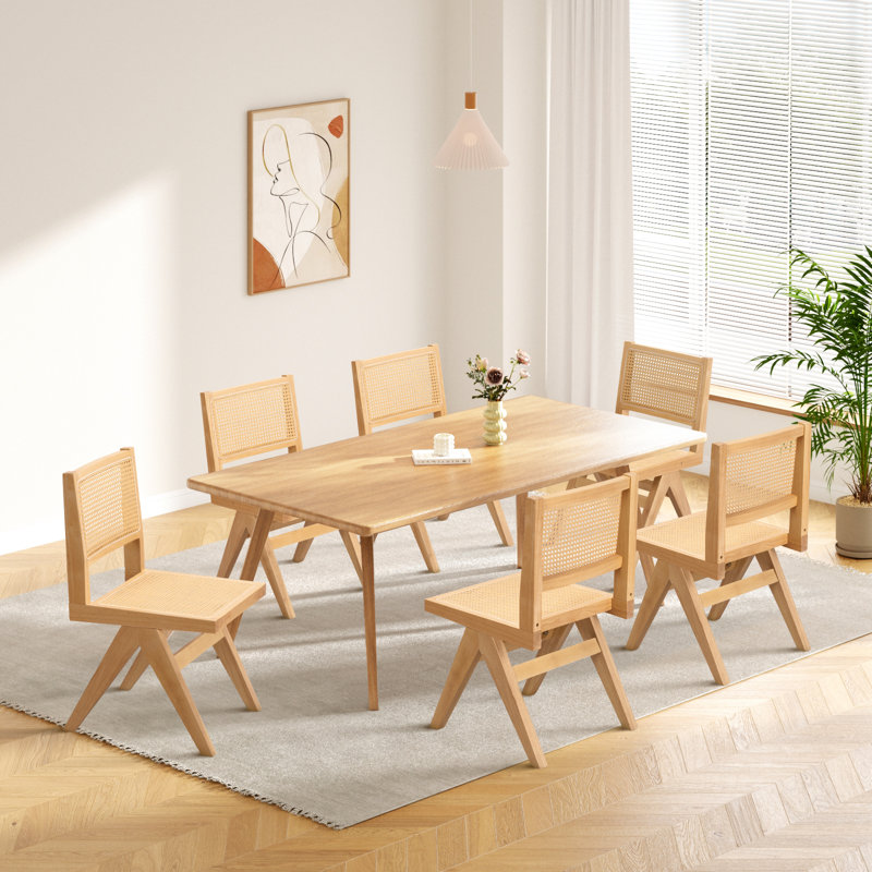 Chaise d'appoint Anaely, Noyer