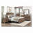 Rustic Brown Panel Bed-676117690