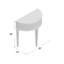 Gustavian 36'' W Console Table