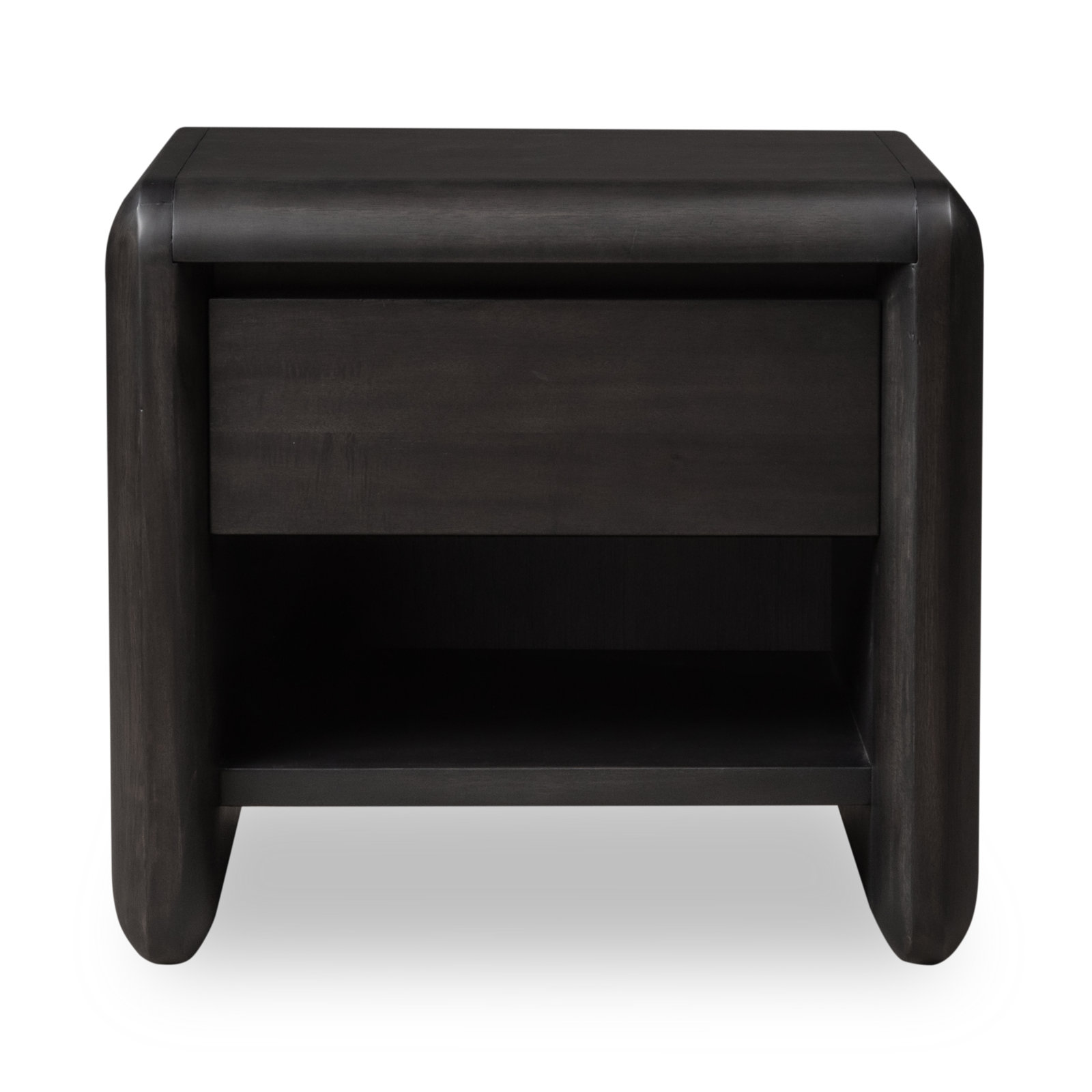 1-Drawer Acacia Nightstand