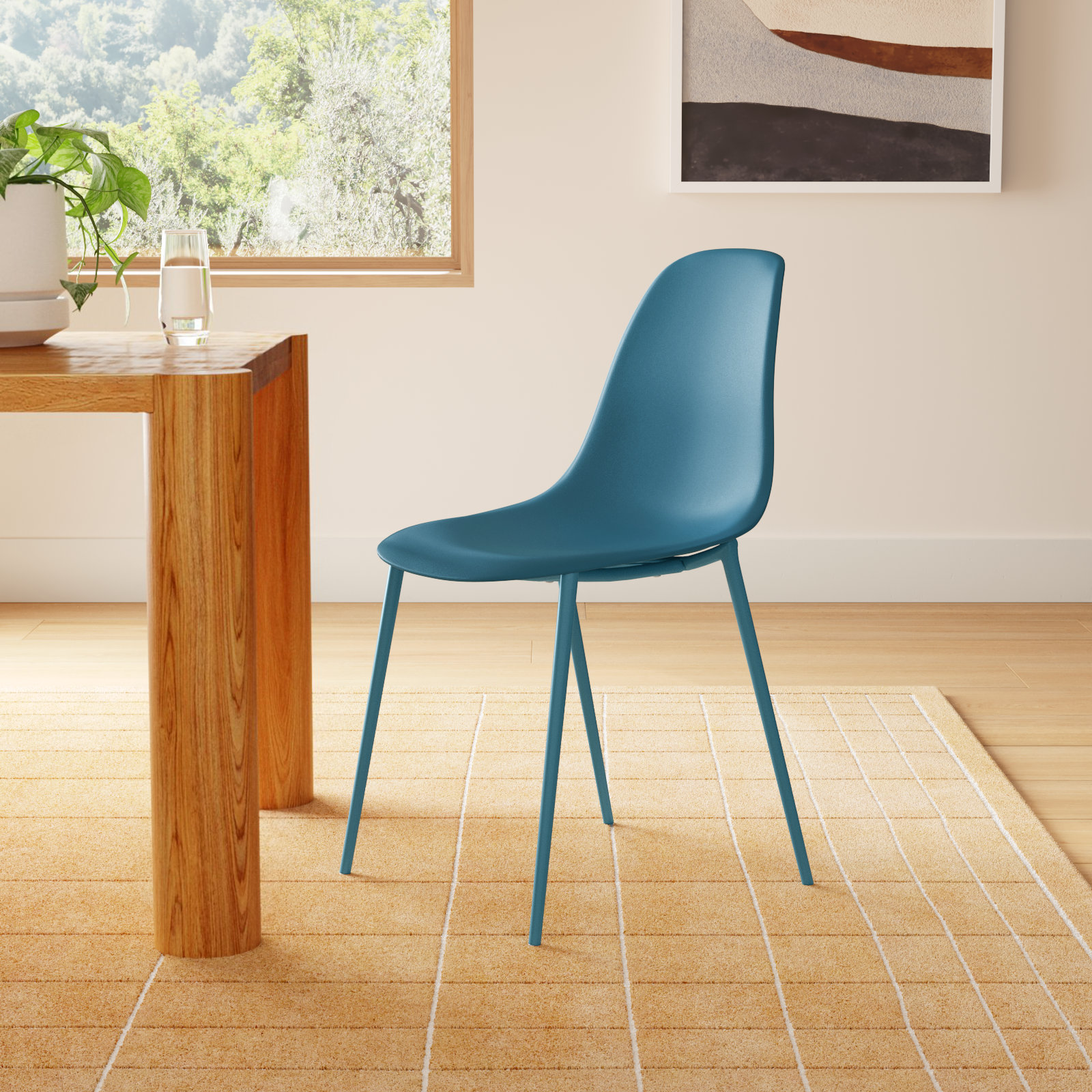 Isla Dining Chair, Ocean Teal