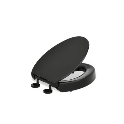 Hyten Elevated Quiet-Close Elongated Toilet Seat