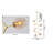 9-Light Gold Chandelier With Clear Glass Shades