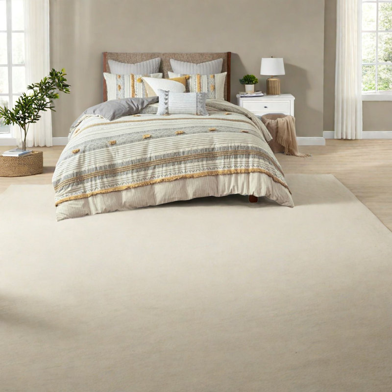 Ensembles de literie en coton de qualité supérieure, style rayé pour le confort de la maison