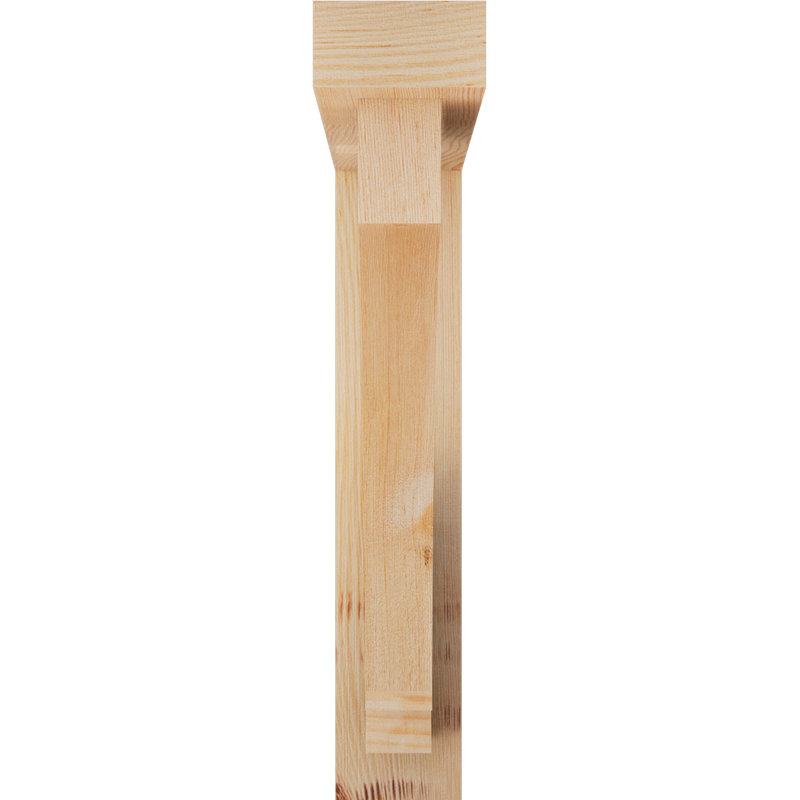 Support de bloc impérial avec entretoise décalée, 22 X 22, Sapin Douglas de l 4 po (scié brut)