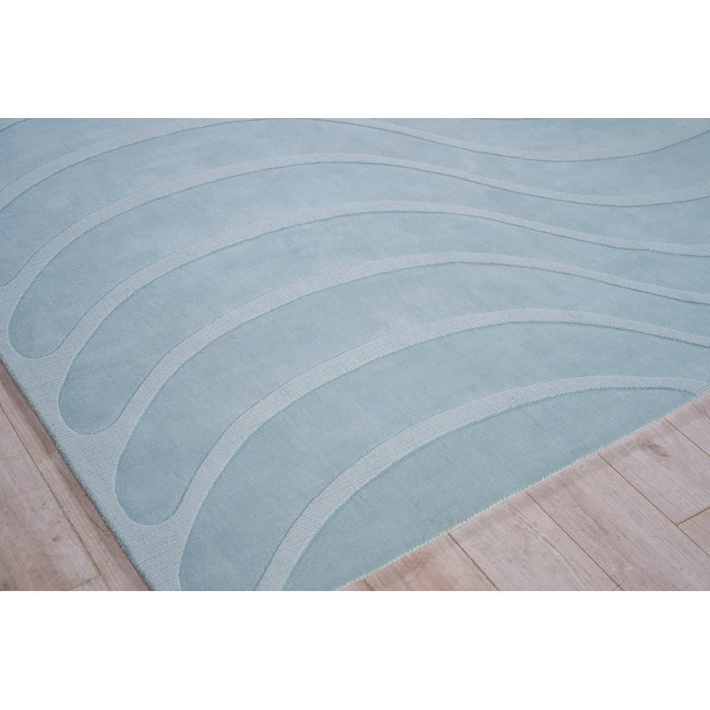 Tempo Wool Geometric Indoor Rug, Round 9'