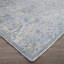 Tapis bleu / gris à motif floral Lincoln-1340972483