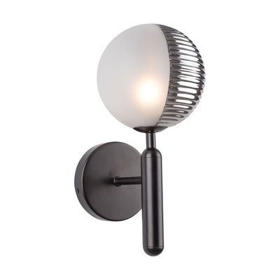 Bolla - 1-Light Wall Sconce - Black