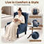Fauteuil d'appoint à oreilles MidCentury-762390095