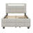 Twin Size Upholstered Platform Bed With LED Frame And 2 Drawers-110439757