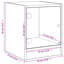 Massiyah 35cm W Manufactured Wood Bedside Table-1086186792-1114788939